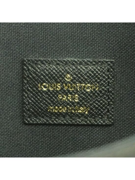 Louis Vuitton Black Multicolor Monogram Coated Canvas Game  Louis Vuitton Shoulder Wallet Game on Pochette Felicie Black Multicolor
